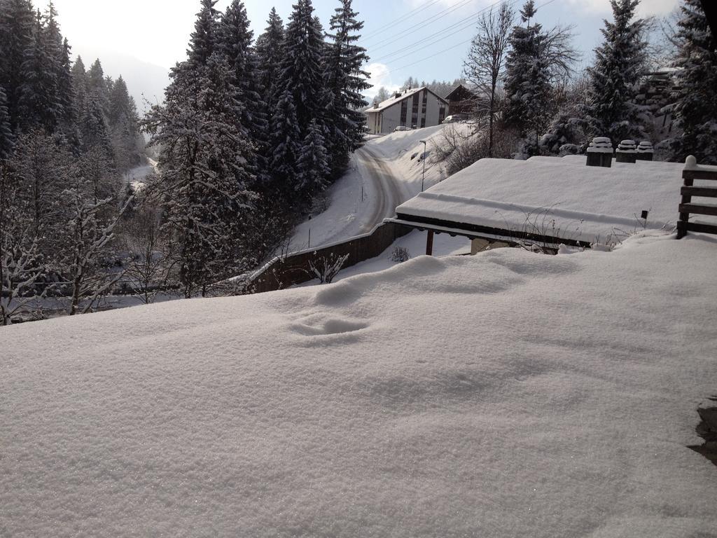 Ferienwohnung Laax Mit Traumblick, Grossem Balkon Und Terrasse Exterior photo